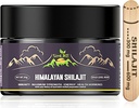 shilajit Καθαρό Βιολογικό Ιμαλαΐων - Gold Grade Shilajit Resin με Βιολογικά Αγιουρβεντικά Βότανα σε Υψηλή Ικανότητα για Ενέργεια, Δύναμη & Ασυλία, 30 γραμμάρια