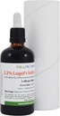 2.2% Lugol's Iodine Solution 3.4 Fl Oz | Pharmaceutical Grade Ingredients | Lugols Solution Made with Iodine and Potassium Iodide. Heiltropfen®
