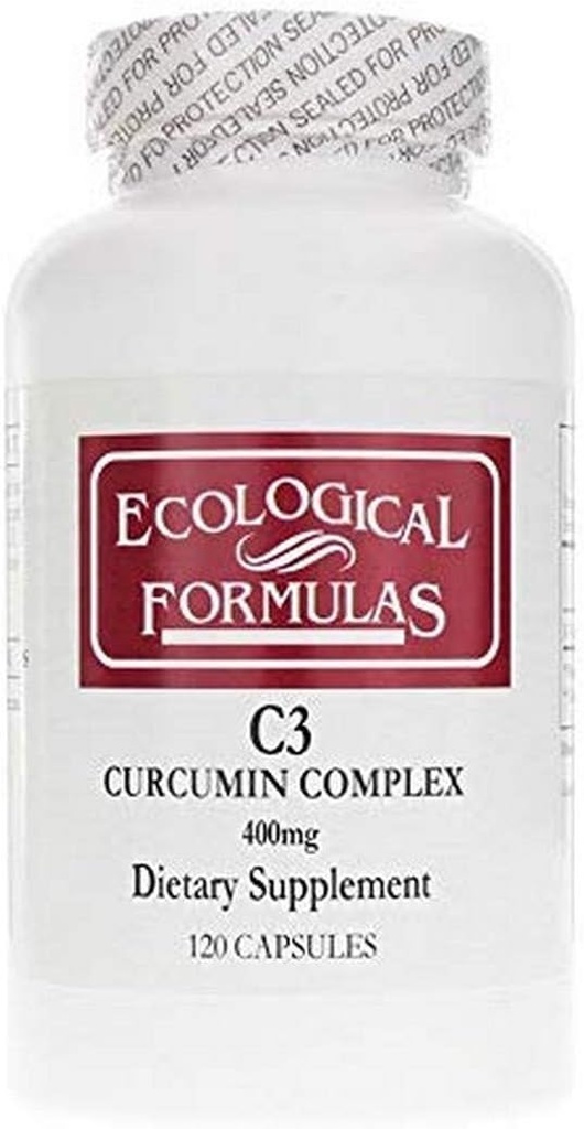 Ecological Formulas C3 Curcumin Complex 400 Mg,120 Count