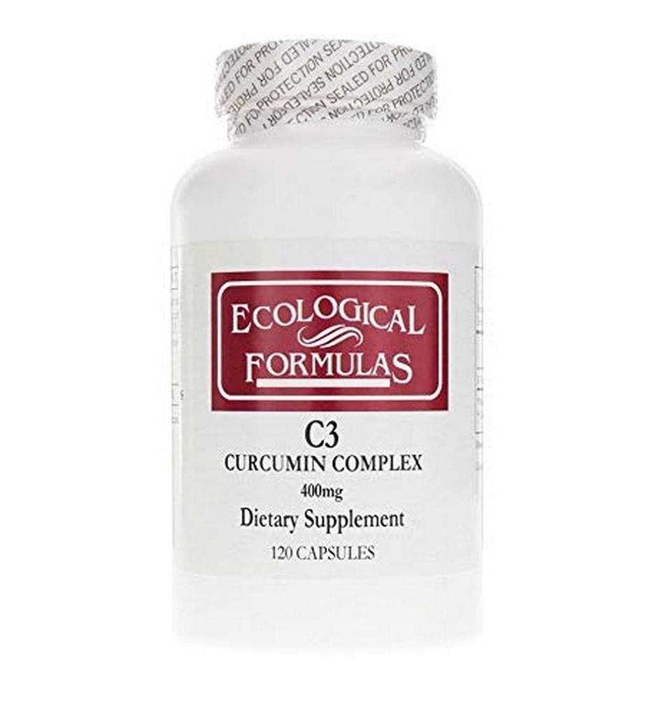 Ecological Formulas C3 Curcumin Complex 400 Mg,120 Count
