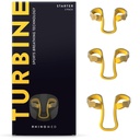 Turbine Nasal Dilator για αθλητές - Πακέτο 3 Turbine Dilators Σχεδιασμένο για αθλητική εκπαίδευση - Αύξηση της ροής αέρα στους πνεύμονες κατά 38% Κατά τη διάρκεια της άσκησης, της αθλητικής κατάρτισης, Ποδηλασία & τρέξιμο