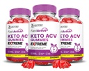 (3 Pack) Fast Active Keto ACV Gummies Extreme 2000MG Fastactive Keto Gummies Apple Cider Vinegar Formed with Pomegranate Beet Juice Powder B12 Vegan Non GMO 180 Gummys