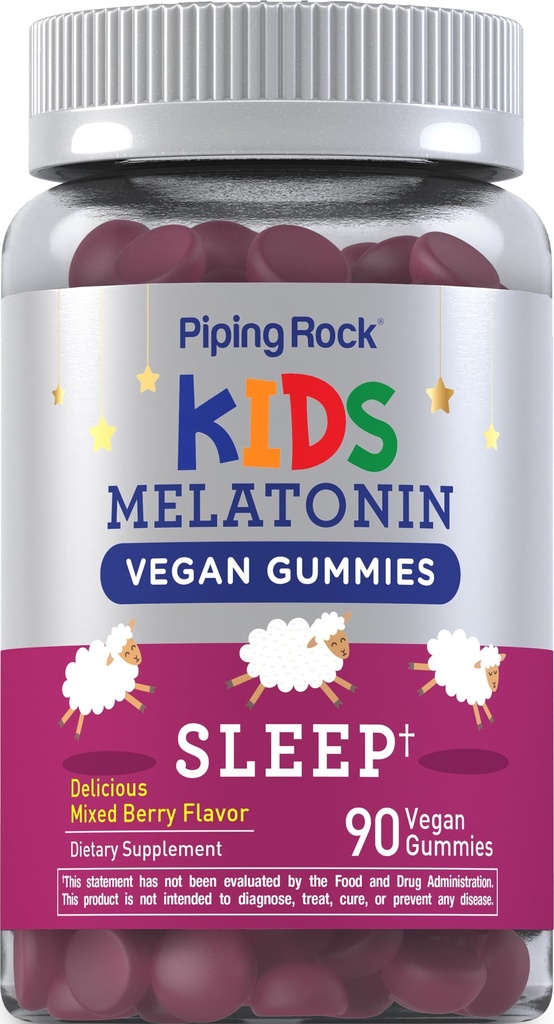 Piping Rock Kids Μελατονίνη Gummies 