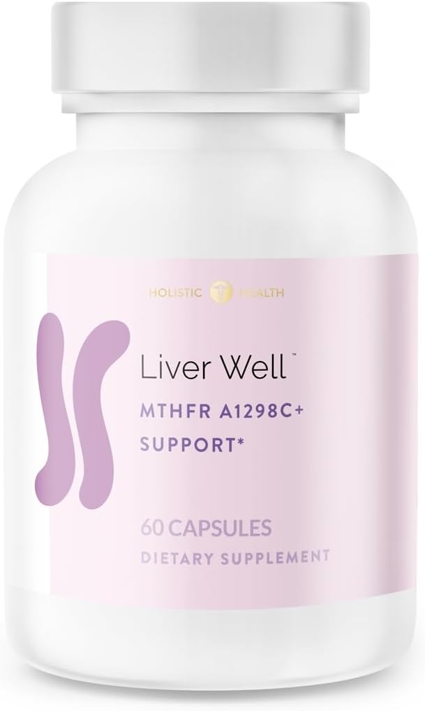 Liver Well MTHFR A1298C+ Support 60 Capsules