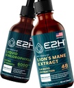 E2H: Υγρή χλωροφύλλη και Mane Mushroom Lion 