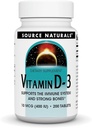 Source Naturals Vitamin D-3 400 IU 200 tablets
