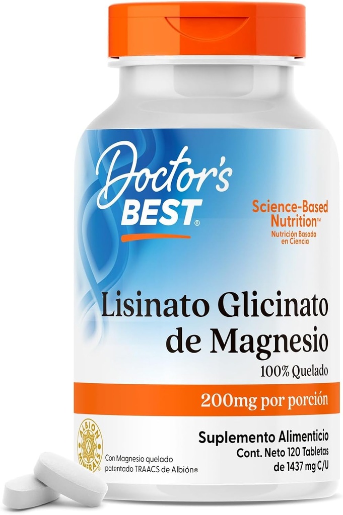 Doctor's BEST, Magnesium, 120 Tablets