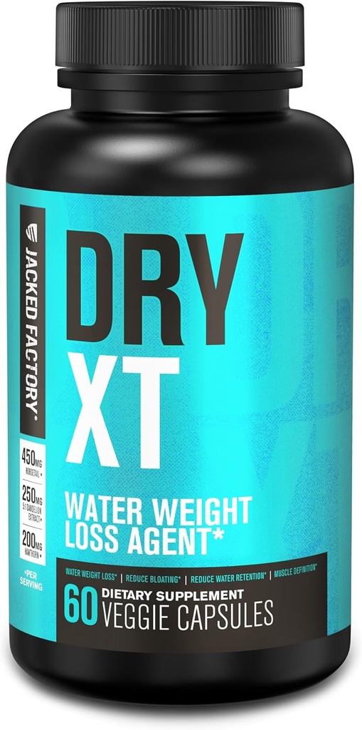Τζακαρισμένο εργοστάσιο χάπια νερού Dry-XT Diuretic - φυσικό συμπλήρωμα 