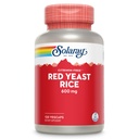 SOLARAY Red Yeast Rice 600mg System Support, μη ακτινοβολημένο & όχι κιτρινίνη, Εργαστήριο Επαληθευμένο, 120 VegCaps