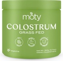 Moty Bovine Colostrum Grass Fed Powder Supplement for Gut Health, Mus Recovery, Superfood for Immunity, Gluten Free (60 Μερίδες) - Matcha Γεύση