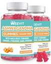Ashwagandha Gummies με βιταμίνη D για γυναίκες και άνδρες, Ashwagandha Gummy με σκόνη ρίζας Maca 