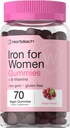 Horbäach Iron Gummies για γυναίκες 