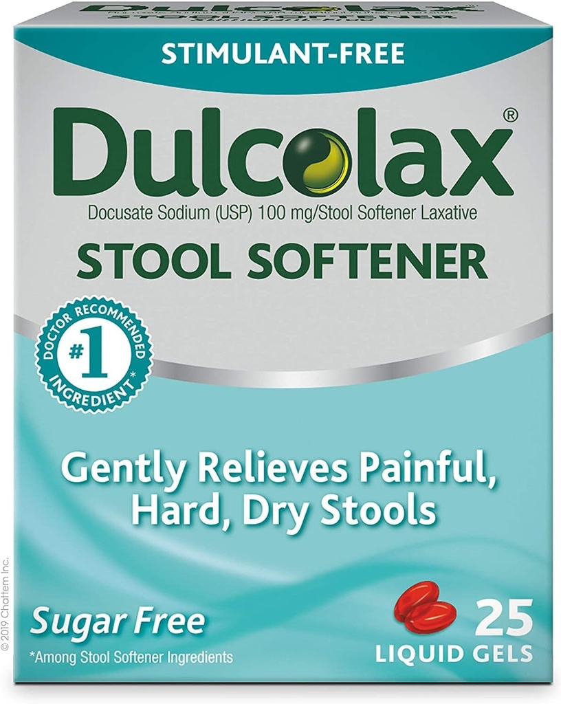 Dulcolax Αποσκληρυντής Στολών 25 Υγρά Γέλη
