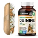 BIO KRAUTER Κινίνη για κάψουλες ποδιών 500 mg - 100 Count - Cinchona Bark Powder - κάψουλες κινίνης - Vegan, Χωρίς πληρωτικά