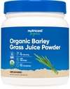 Nutricost Organic Barley Grass Juice Powder (1 LB) (Άγευστη)