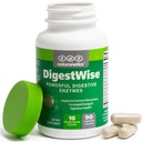 Naturenetics DigestWise Digestive Enzymes - 10 Ισχυρά Ένζυμα Vegan για την υποστήριξη της πέψης, του αερίου, της πλεύσης και της δυσκοιλιότητας Ανακούφιση - Keto Friendly - Lab Tested - 90 Κάψουλες (1)