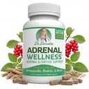 Adrenal Wellness Ashwagandha & More - Οργανικό μυαλό, υποστήριξη σώματος από τον Δρ Danielle, 120 κάψουλες