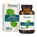 Himalaya Organic Gotu Kola, 45 Day Supply - Herbal Nootropic Supplement with Adaptogens for Energy, Focus, Memory, and Calming Relaxation - Vegan, Non-GMO, Gluten Free, 650 mg, 90 Caplets