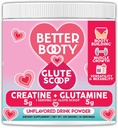 Better Booty Glute Scoop, Creatine για τις γυναίκες Creatine + L’Glutamine Amino Acid, τέλειο συμπλήρωμα μειγμάτων ποτών, χωρίς γεύση (300 γραμμάρια, 30 σερβίτσια)
