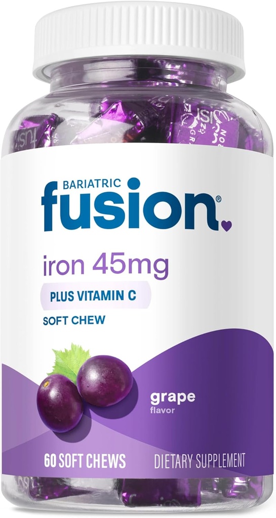 Bariatric Fusion Iron Supplement for Women Anemia 