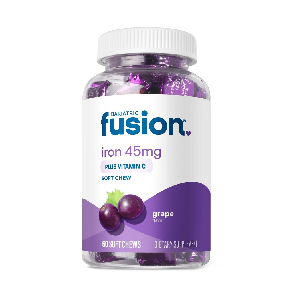 Bariatric Fusion Iron Supplement for Women Anemia 