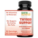 SHIFAA NUTRITION Halal Thyroid Support 30 Services 