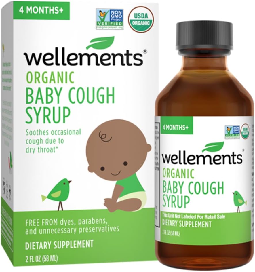 Wellements Organic Daytime Baby Cough Syrup 