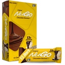 NuGo Protein Bar, σοκολάτα μπανάνα, 13g πρωτεΐνη, χωρίς γλουτένη, 15 κόμης