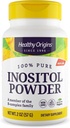 Healthy Origins Inositol Powder, 56,7 g - για την υγεία του δέρματος, των μαλλιών και των νυχιών - Βιταμίνη B8 συμπλήρωμα σκόνης - μέρος της οικογένειας B Complex - Vegan, μη ΓΤΟ & χωρίς γλουτένη συμπλήρωμα - 2 Oz