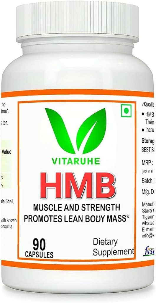 Generic Senta HMB συμπλήρωμα 1000mg. Υποστηρίζει την ανάπτυξη των μυών, τη συγκράτηση & Lean μυϊκή μάζα 