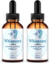 (2 Pack) Whispeara Drops - Επίσημη Whispeara για την υποστήριξη της υγιούς ακοής, εστίασης και απόδοσης, όλα τα φυσικά Whispeara ακουστική φόρμουλα υποστήριξης, Premium Whispeara Gotas κριτική (60 εξυπηρετούν)