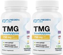 Puregen Labs TMG 750 mg – [High Potency] Συμπλήρωμα τριμεθυλογλυκίνης – Ενθάρρυνση Υγιή επίπεδα ομοκυστεΐνης, μη ΓΤΟ, ΟΧΙ Γλουτένη και γαλακτοκομικά 