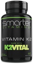 Έξυπνη βιταμίνη K2 MK7 100mcg, κατασκευασμένη με K2VITAL και Kale, 60 υγρά Softgels