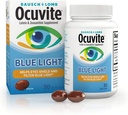 Ocuvite Blue Light Lutein & Zeaxanthin συμπλήρωμα, Βιταμίνη ματιών για το μάτι strain, Όραμα & οφθαλμική υποστήριξη υγείας, Softgels για έκθεση οθόνης & ηλίου, 30 Softgels