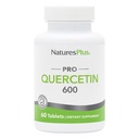 Natures Plus PRO Quercetin 600 mg - 60 δισκία - Μη ΓΤΟ, Vegan & Gluten Free - 60 σερβιέτες