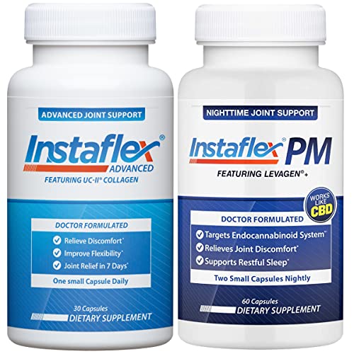 Instaflex Προηγμένη Κοινή Υποστήριξη και PM Νυχτερινή Κοινή Υποστήριξη & Υποστήριξη Ύπνου