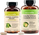 NatureWise Πράσινο Coffee Bean 800mg και Garcinia Cambogia 180 κάψουλες Υποστήριξη στόχων βάρους