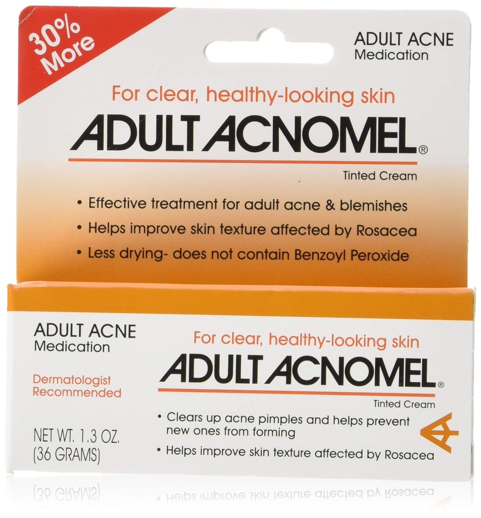 Ενήλικας Acnomel Acne Medication 1.3 Oz (πακέτο του 2)
