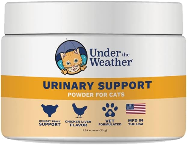 Κάτω από τον καιρό Pet Urinary Tract Υποστήριξη σκόνη για γάτες 