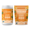 Ultima Replenisher Ηλεκτρολυτικό Ποτό σε σκόνη Mix Bundle – Χωρίς ζάχαρη – Πορτοκαλί, 90 Σερβιρίσματος Canister και 20 Stickpacks – 6 Ηλεκτρόλυτα και Ορυκτά – Κετό Φιλικό, Vegan, Μη ΓΤΟ