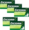 Excedrin Extra Strength - 24 Caplets, Συσκευασία των 5