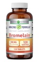 Amazing Formulas Bromelain 500 Mg (300 GDU) | Tablets Supplement | Non-GMO | Gluten-Free | Made in USA (1 Pack | 120 Count)