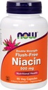 Τώρα τρόφιμα Flush Free Niacin Διπλή δύναμη 640mg, 90 vcaps (πακέτο των 2)