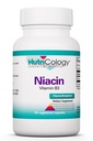 Nutricology Niacin Supplement - Βιταμίνη Β3 για άνδρες & γυναίκες, Νιασίνη με Φλος, Νικοτινικό οξύ, NAD, 250mg κάψουλες χορτοφάγων - 90 Count