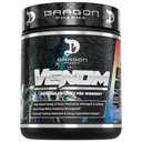 DRAGON PHARMA Venom Extreme Potency Pre-Workout, Laser Sharp Focus + Ενέργεια, Έντονη απόδοση, Αποδεδειγμένα συστατικά για την ενίσχυση της αγγειοδιαστολής & αντοχής (40 εξυπηρετούν, Bomb Pop)