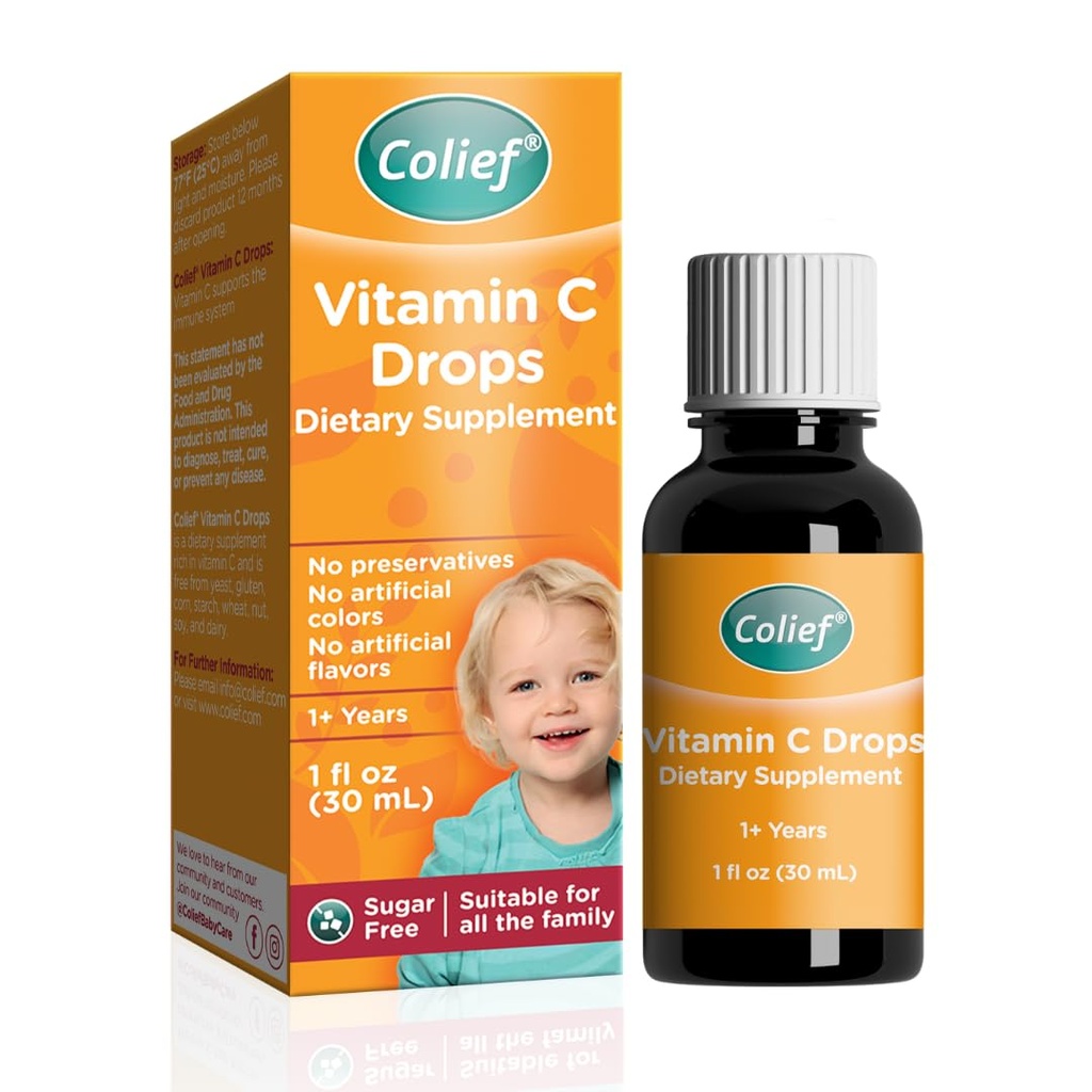 Colief Vitamin C σταγόνες για μωρά 