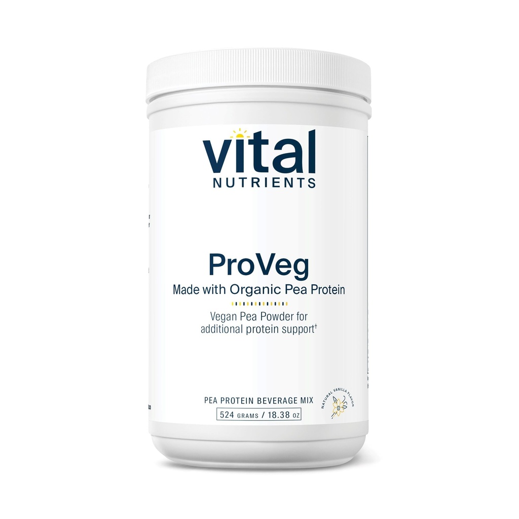 Vital Nutrients ProVeg Organic Pea Protein 524g 