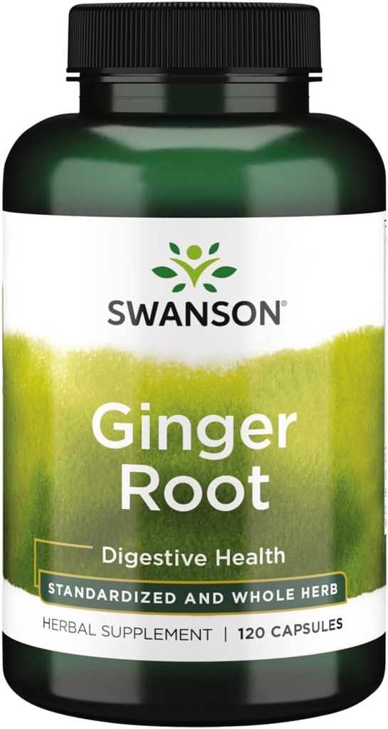 Swanson Ginger Root (Standardized) 250 Milligrams 120 Κάψουλες