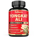 Satoomi 9in1 Tongkat Ali Root Extract - Ashwagandha, Tribulus Terrestris - 90 κάψουλες για 3 μήνες - Δύναμη υποστήριξης, ενέργεια & υγιής ανοσοποίηση