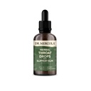 Dr. Mercola Herbal Throat Drops with Slippery Elm Dietary Supplement, Φυσικές Γεύσεις, 30 Μερίδες, 2 fl oz (60 mL), GMO Free, Χωρίς γλουτένη, Χωρίς σόγια